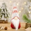 Captor Christmas gnome 19 cm, set of 3 pieces, plush
