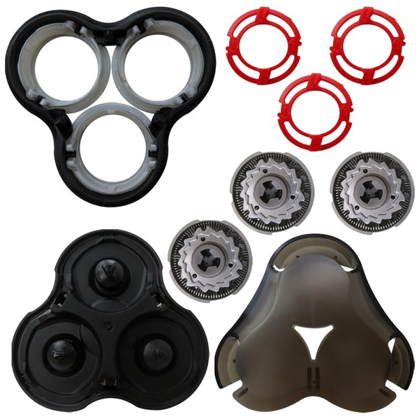 SH90 Replacement Heads Compatible with P-hilips Shaver Series 9000(S9xxx), 8000