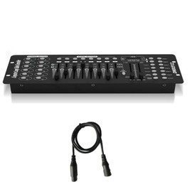 JCYWFLODY 192 DMX 512 Stage DJ Light Controller Lighting Party Pub Night Club DJ KTV Moving Heads …