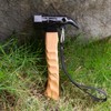 Camping Hammer Stainless Steel Tent Hammer Shock Absorbing Head Ergonomic