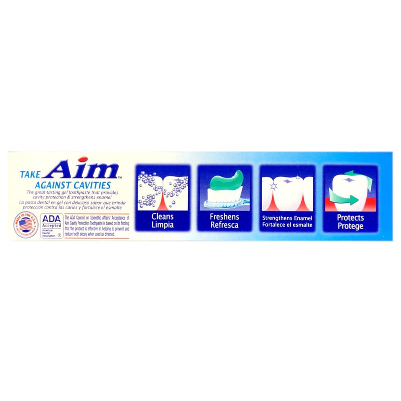 Aim Cavity Protection Anticavity Fluoride Toothpaste Ultra Mint, 5.5 OZ