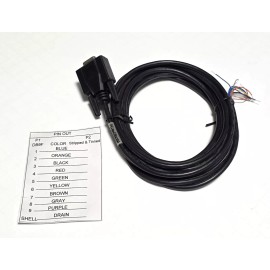 Datalogic PC-to-CBX100 Barcode Scanner CBX Series DB9 9-Pin Cable - New