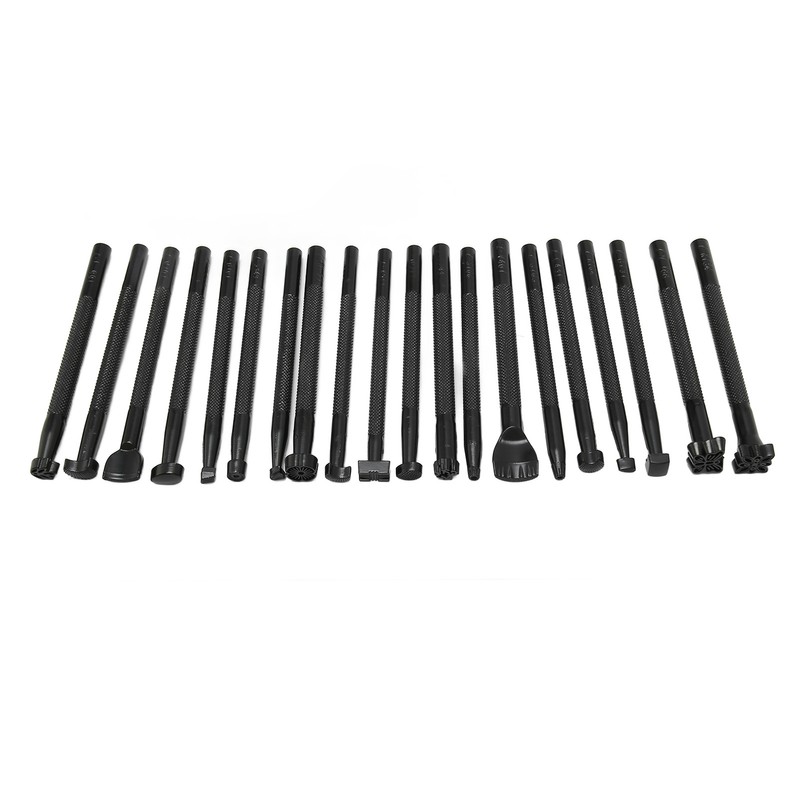 20pcs Leather Stamping Tools Handcraft Accurate Printing Skid Resistance Leather