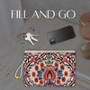 Patterned Tapestry Wallet | 8.2'' - 5.5'' Large Size Turkish