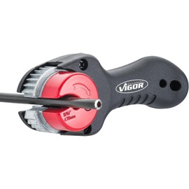 ViGOR Brake Line Ratchet Pipe Cutter V6917 I With Ratchet Mechanism I For Brake Lines Up To 4.75 mm I For Cutting Brake Lines I Can Be Used Directly On The Vehicle