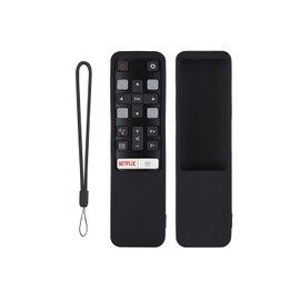 CONTROL EXPERT Funda para Control TCL RC802V Case Silicon Smart TV Protector (Negro)