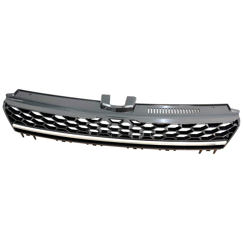 BST BSSP Front Grille Honeycomb Carbon Fiber Print For 2015-2016