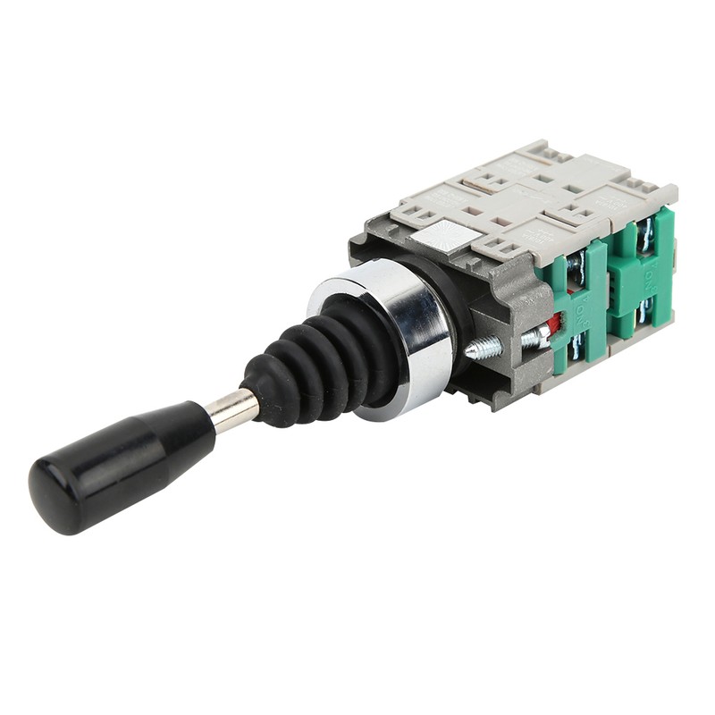 22mm Spring Return Joystick Switch 4 Position Momentary Cross Monolever