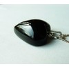 Whitby Jet Love Heart Pendant
