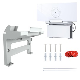 KANCOKIT Starlink Gen 3 Mount, Premium 2 in 1 Starlink Standard V3 Mesh Router Mounting Kit, Space Saving Star Link Gen 3 Power Supply Wall Mount, Damage-Free Power Bracket Set for Standard V3 Router