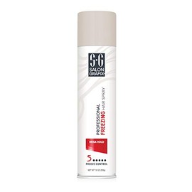 Salon Grafix Mega Hold Professional Freezing Hair Spray, 10 Ounces Each (Value Pack of 7)