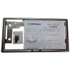 Genuine Toyota license plate frame (Titanium-tone front) Compatible with Harrier,