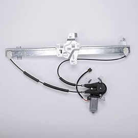 TYC 660234 Compatible with Ford Econoline Van Power Replacement Front Driver Side Window Regulator