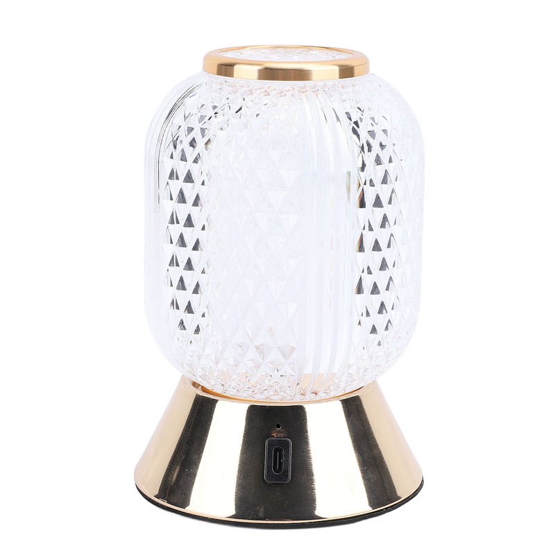 LED Cordless Table Lamp Innovative Stylish Rechargeable Crystal Desk Lamp