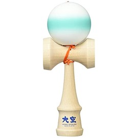 Langs Japan Japan Kendama Association Certified Competition Kendama Ozora Matte Line Turquoise [Made in Japan]