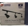 Lithonia Lighting LTKNSTBF 3 Light 44” Black Dimmable Track Lighting