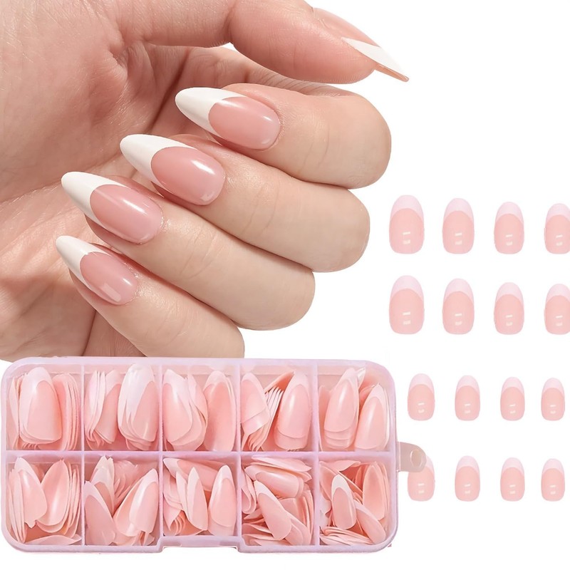 120 Piezas Uñas Postizas, Uñas Postizas Cortas, Uñas Press On