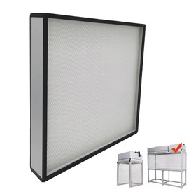 INTSUPERMAI HEPA High Efficiency Filter Replacement Filters 22.44×22.44×3.15in for Vertical Laminar Flow Hood Air Flow Clean Bench