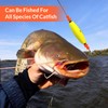 THKFISH Catfish Float Rigs with Double Hooks Santee Rig for