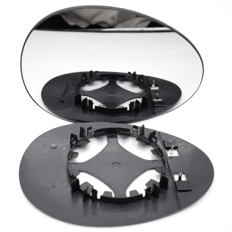 AUTOXBERT Mirror Glass Replacement Passenger Right Side Mirror Heated with
