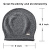 jaxmonoy Cashmere Slouchy Knit Beanie Hat for Women Winter Soft