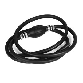 5.9 Ft 3/8 Fuel Line Hose,Rubber Boat Fuel Line with Boat Primer Bulb,Universal Marine Fuels Lines for Manual Pumping Fuels Car Accessories Fit for RVs,Marines,Outboards