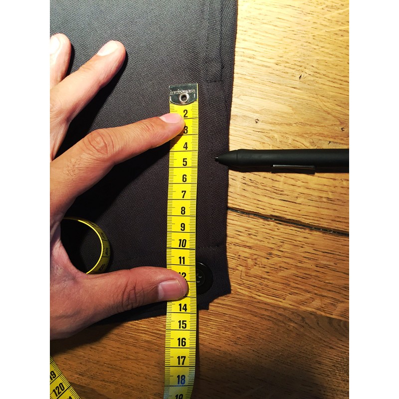 Tailor's Tape Measure - 150 cm / 60" - Double-sided