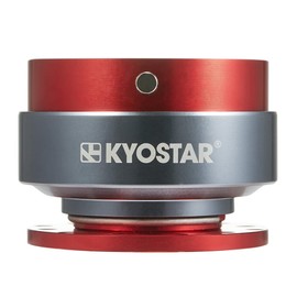 Kyostar Steering Wheel Quick Release Aluminum Hub Adapter Boss Kit, Red