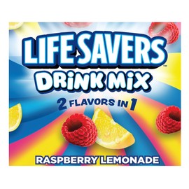 Lifesavers Singles to Go Variety Pack of 6 - Two of Each Flavor - Cherry Watermelon, Pineapple Punch, and Raspberry Lemonade - Powdered Drink Mix