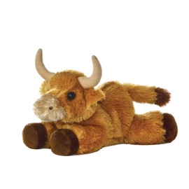Aurora World Ltd Mini Flopsie Toro Bull, Brown, 8-inch
