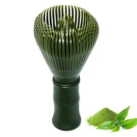 Matcha Schneebesen,Kunststoff Wiederverwendbarer Japanisches Matcha Spülmaschinenfester Teebesen für Matcha,Heiße Schokolade und Backwaren Anfängerfreundliches Werkzeug für die Teezeremonie