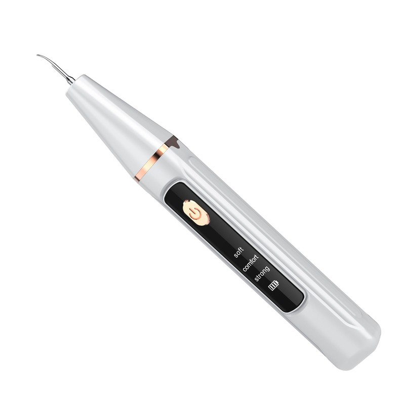 Electric Dental Calculus Remover Efficient Stainless Steel Teeth Tartar Scraper