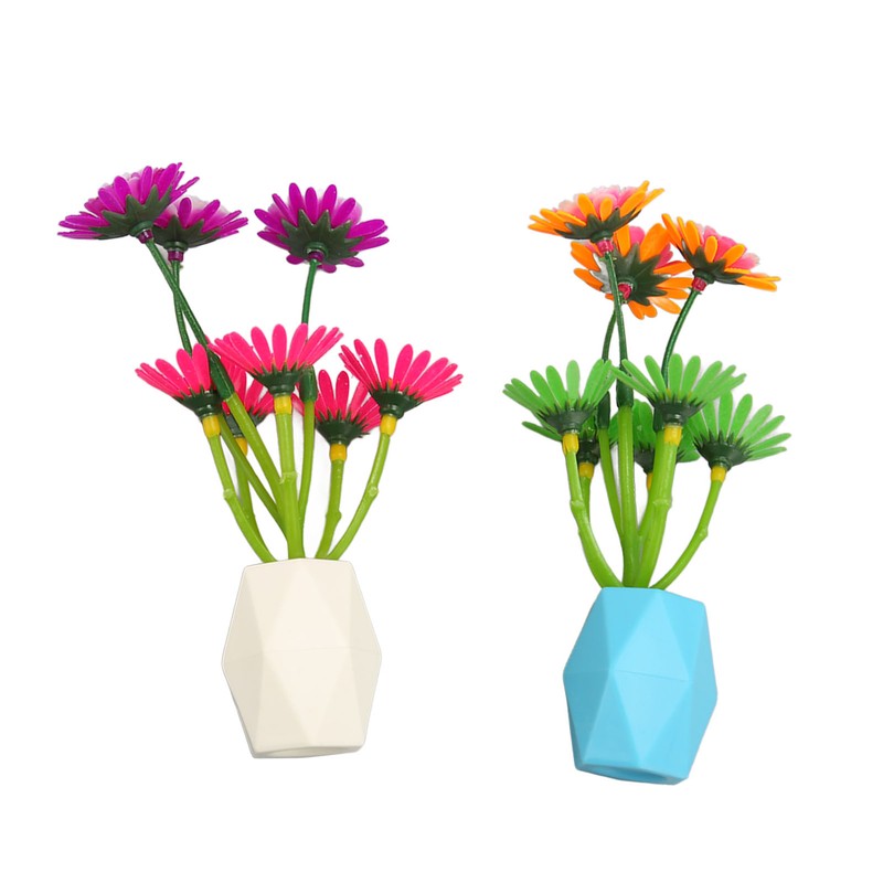 Fish Tank Flower Decoration Simulation Luminous Aquarium Artificial Plants Decoration