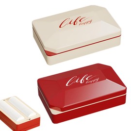 Suuwwn Reusable Lint Roller, Pack of 2, Washable Pet Hair Remover, Sticky Gel Lint Roller Ball for Pet Hair for Pet Hair, Reusable Lint Roller for Clothes, Travel, Home