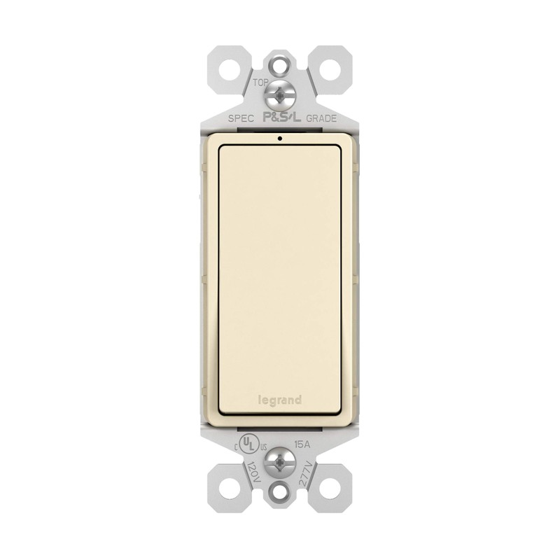 Legrand radiant 15 Amp Rocker Wall Switch with LED Locator