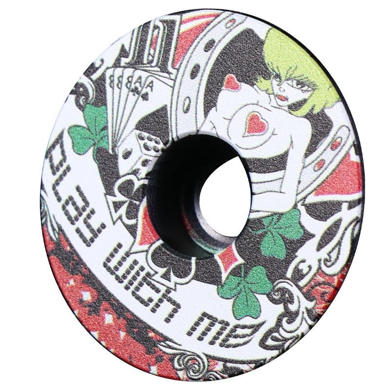 CLISPEED Bicycle Top Cap Mountain Bike Headset Cap Bolt Stem