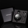 TREEWETO Husband Pocket Watch with Chain for Men, Anniversary Gift,