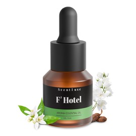 F' Hotel Essential Oils for Aromatherapy Diffusers - Inspired by Four Season Hotel Home Luxury Scents, Premium Fragrance Oil for Ultrasonic and Waterless Diffusers and Crafting - 15 mL