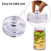 Eleganttime 9 Pack Glass Fermentation Weights with Easy Grip Handle,