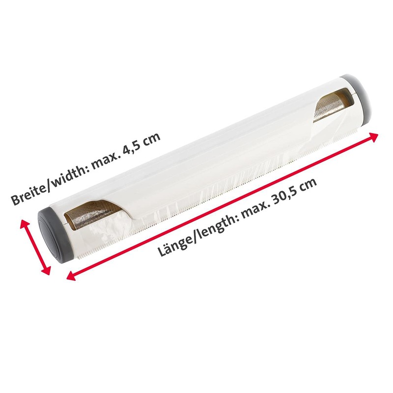 Westmark foil dispenser, polypropylene, white black, 30 x 6.1 x