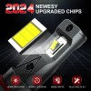 CHUSYYRAY 6X 6000K LED Headlight+Fog Light Fit 2003-06 Chevy Silverado
