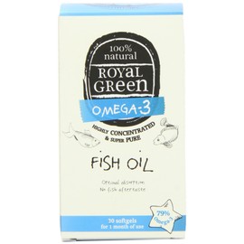 Royal Green Fish Oil Capsules - Pack of 30 Capsules