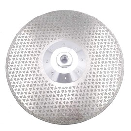 DT-DIATOOL Diamond Cutting and Grinding Discs 9 Inch / 230mm x M14 Both Side Coated Electroplated for Granite Tile Marble Stone