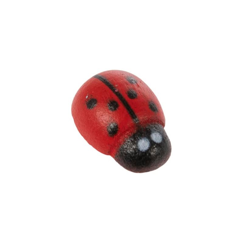 Mini Ladybug 3D Stickers - 40 Pieces