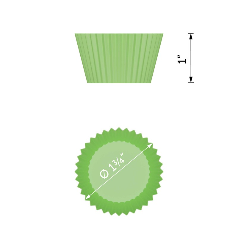 Bakerpan Silicone Mini Cupcake Holders, Mini Cupcake Liners, Pastry &