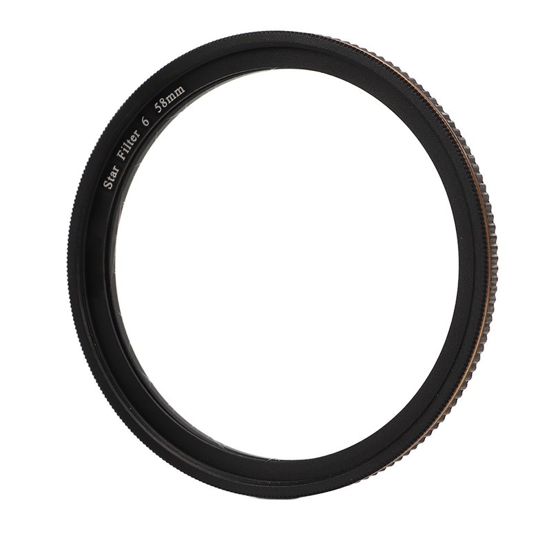 Star Filter 6 Line High Definition Coating Adjustable Cross Screen