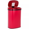 BestOffice 13 Gallon Kitchen Trash Can Automatic Touch Free Garbage