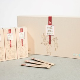 Real Jin 금산인삼협동조합리얼진 나이스 홍삼스틱 60포 Geumsan Ginseng Cooperative Real Jin Nice Red Ginseng Stick 60 Packs