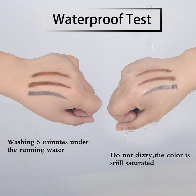 Anifer Waterproof Eyebrow Pencil, Automatic Retractable Durable Eyebrow Pencil, Eye