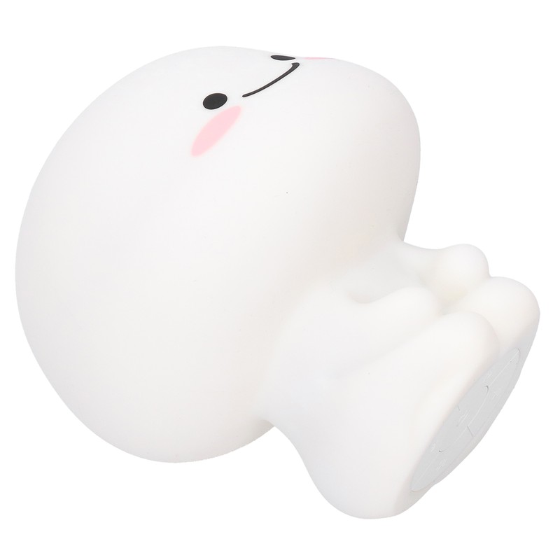 Silicone Night Light USB Charging Touch Sensing Timing Bedside Lamp